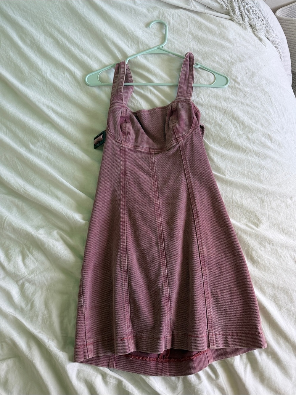 Urban Outfitters Dusty Rose Corduroy Dress
